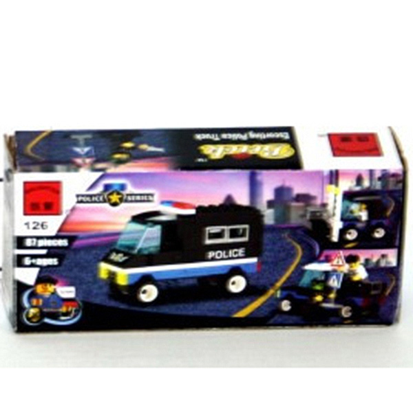 

Констр.ENLIGHTEN пласт. разобр. BOX 19х9х5 см. Police Truck арт. 126