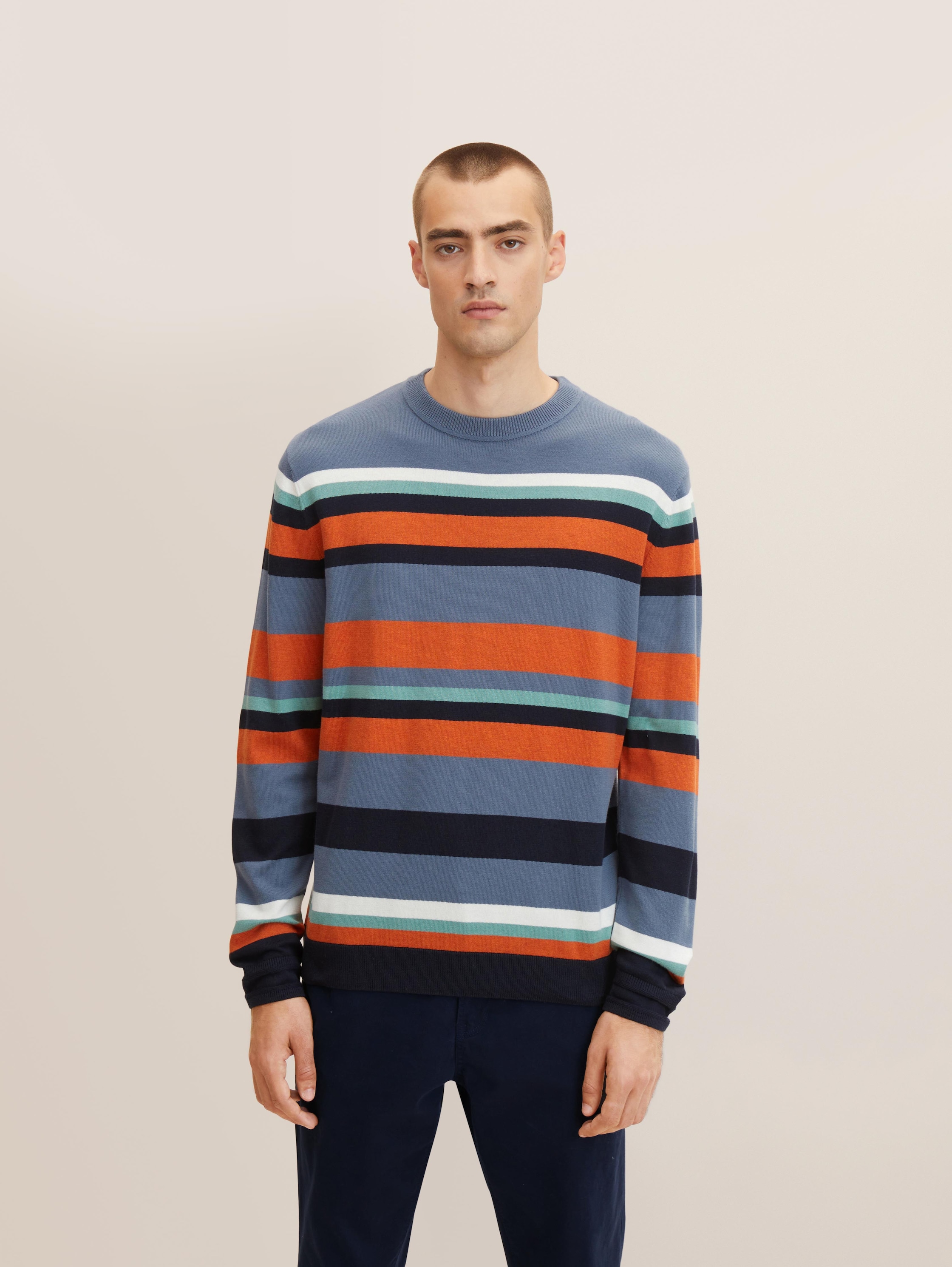 

Джемпер мужской TOM TAILOR 1032276 синий L, 1032276