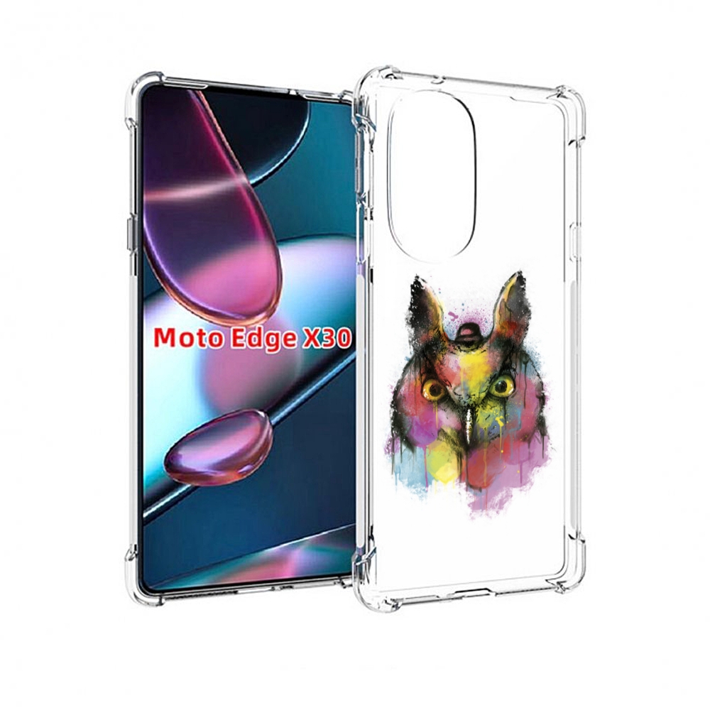 

Чехол MyPads Сова 2 для Motorola Moto Edge X30, Прозрачный, Tocco