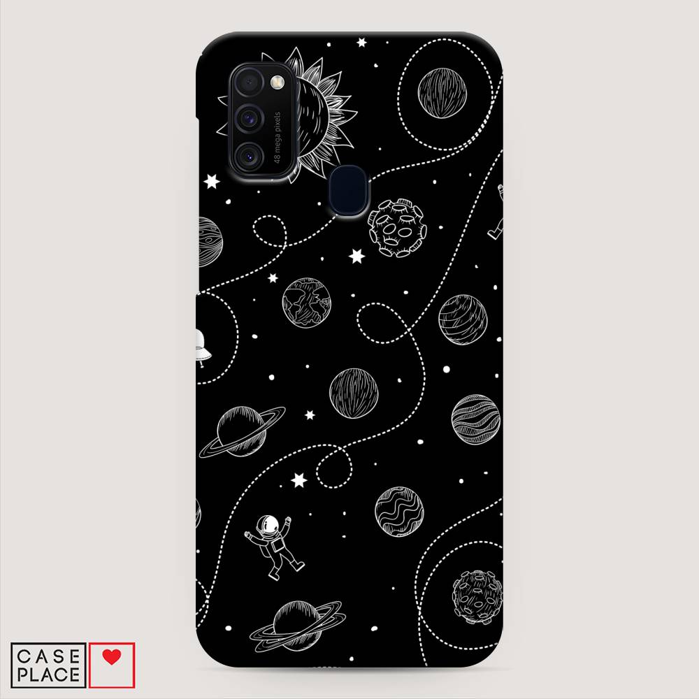 

Пластиковый чехол "В невесомости" на Samsung Galaxy M30s, 29820-3