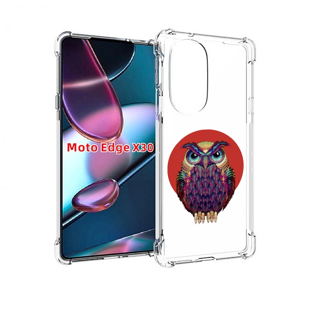 

Чехол MyPads Сова 3 для Motorola Moto Edge X30, Прозрачный, Tocco
