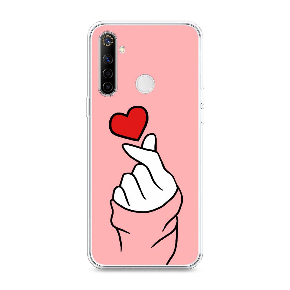 

Чехол Awog на Realme 6i "Милое сердечко", Разноцветный, 252950-7