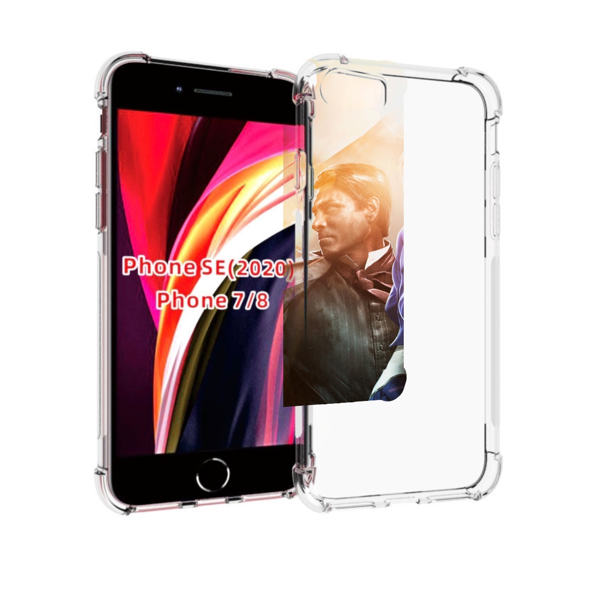 

Чехол MyPads Bioshock Infinite для iPhone 7 4.7 / iPhone 8 / iPhone SE 2 (2020), Прозрачный, Tocco