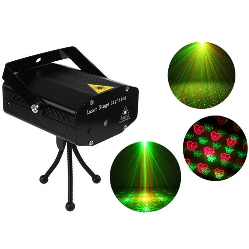 Лазерный проектор  QVATRA Mini Stage Laser Lighting