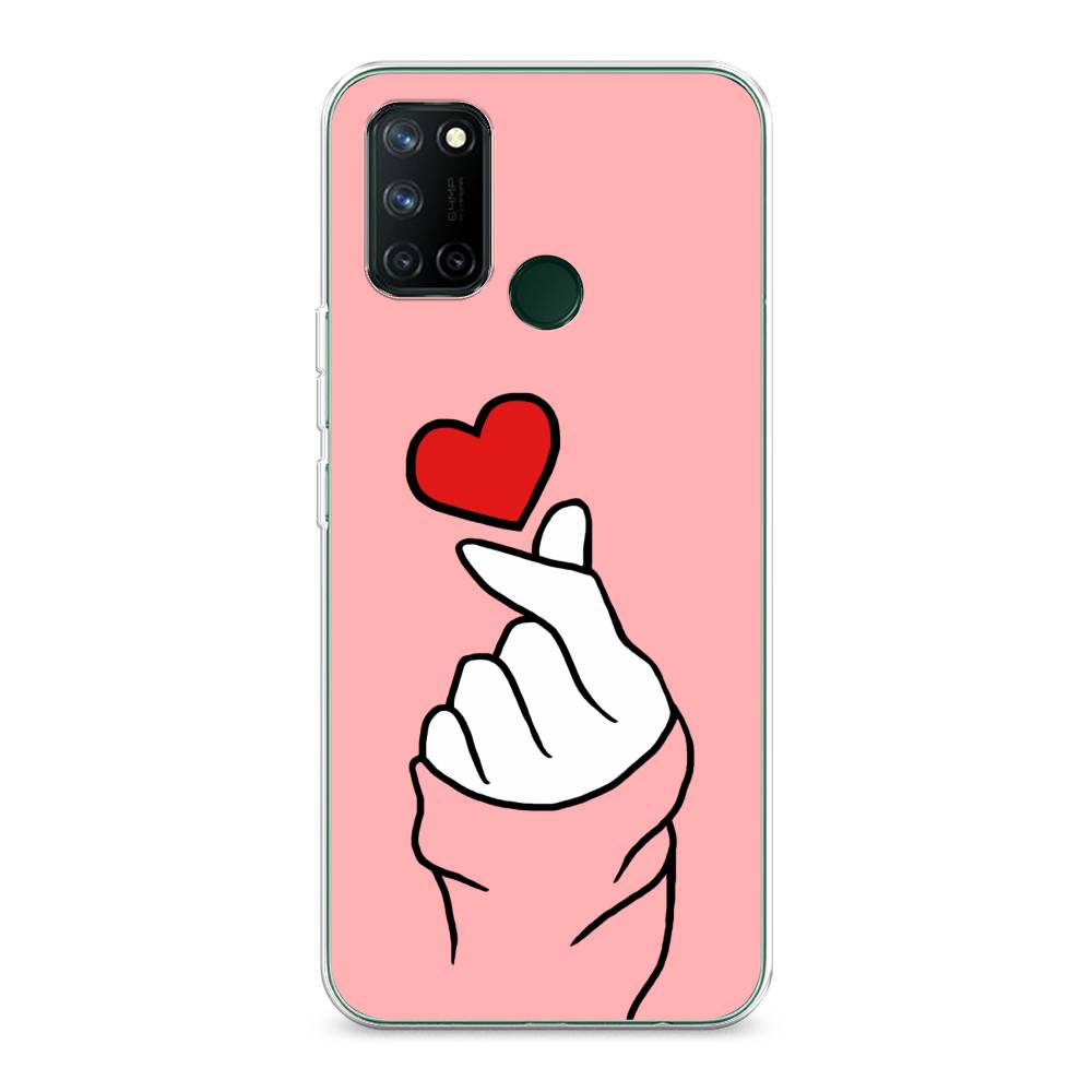 

Чехол Awog на Realme 7i "Милое сердечко", Разноцветный, 253950-7