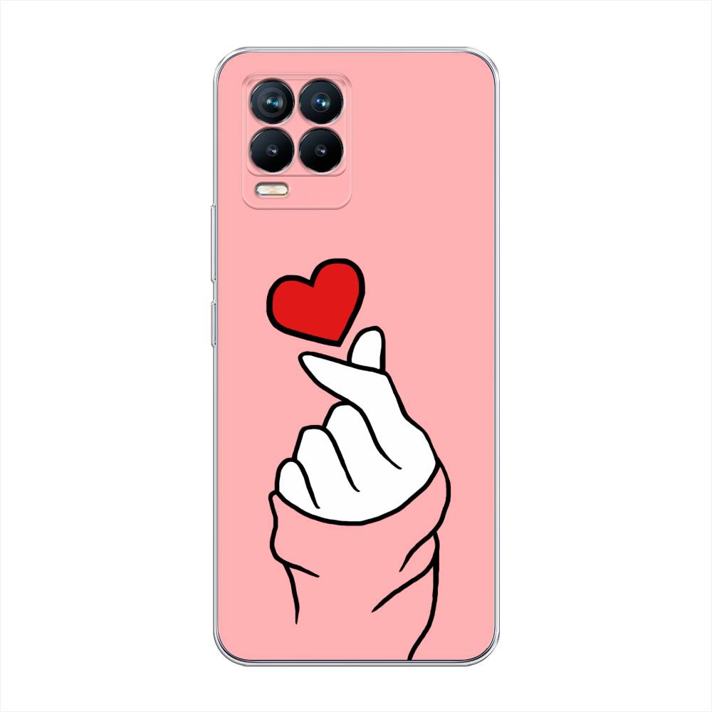 

Чехол Awog на Realme 8/8 Pro "Милое сердечко", Разноцветный, 255450-7