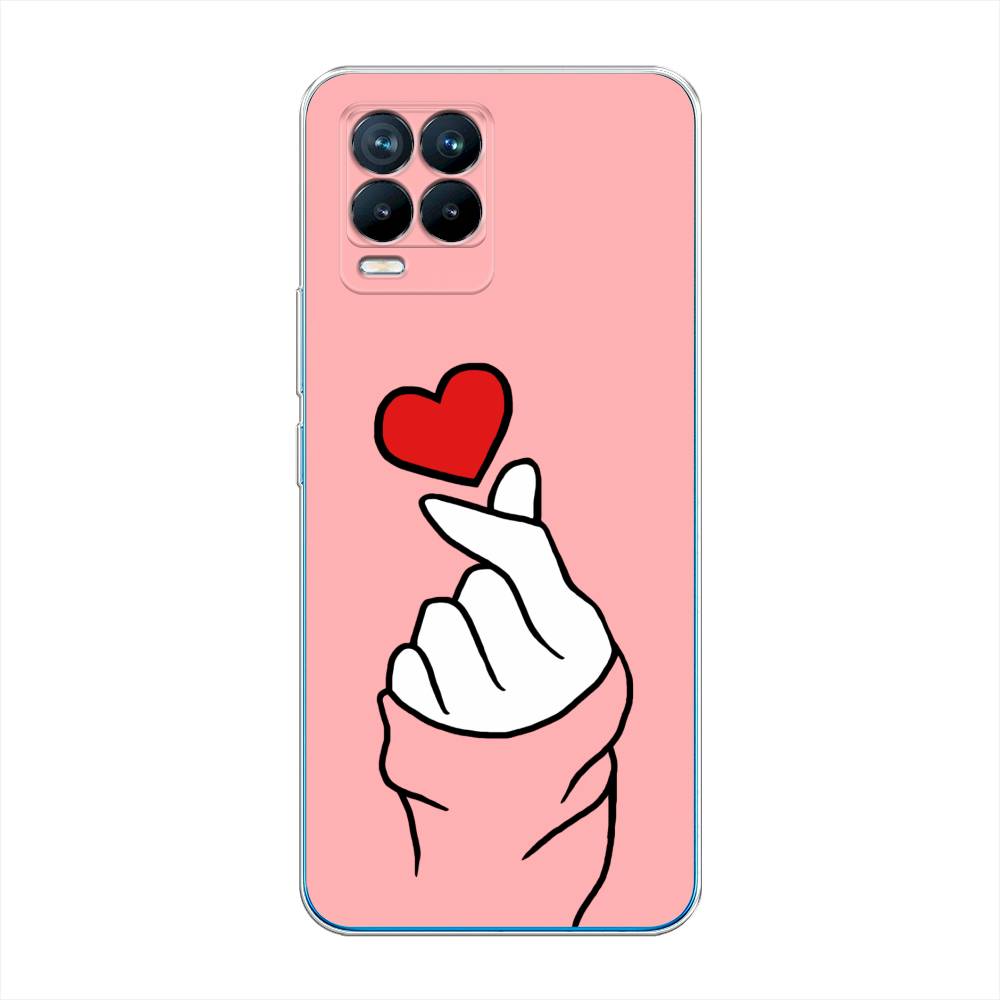 

Чехол Awog на Realme 8/8 Pro "Милое сердечко", Разноцветный, 255550-7