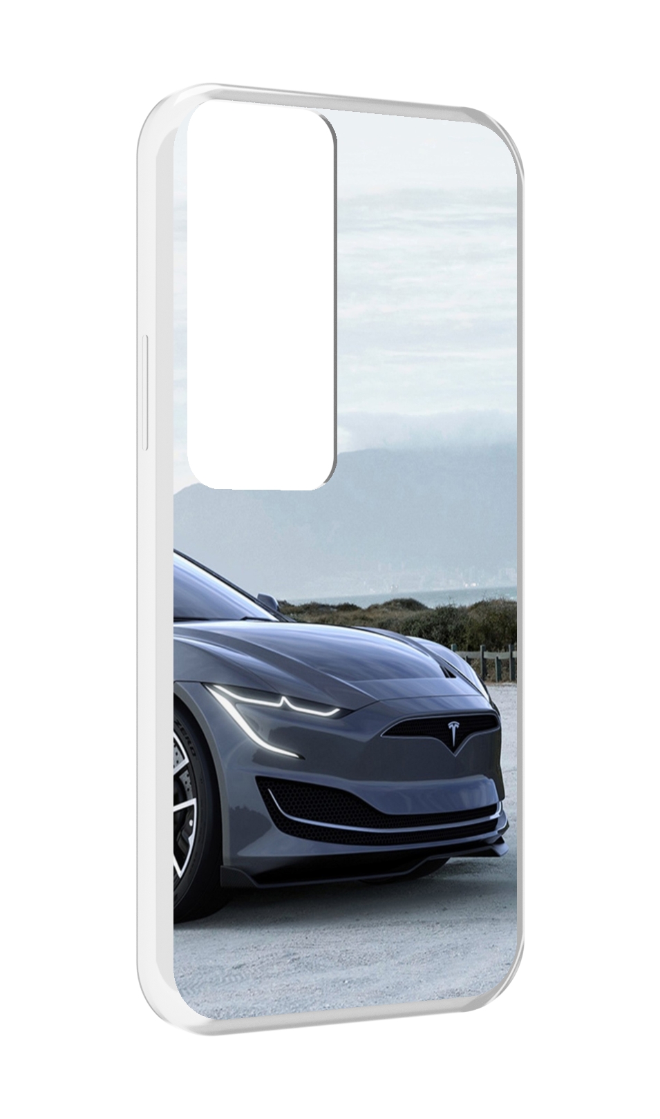

Чехол MyPads тесла tesla 2 мужской для Tecno Pova Neo 2, Прозрачный, Tocco