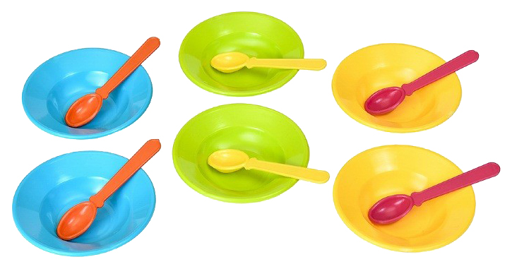 фото Набор столовой посуды "на первое", 12 предметов рославльская игрушка