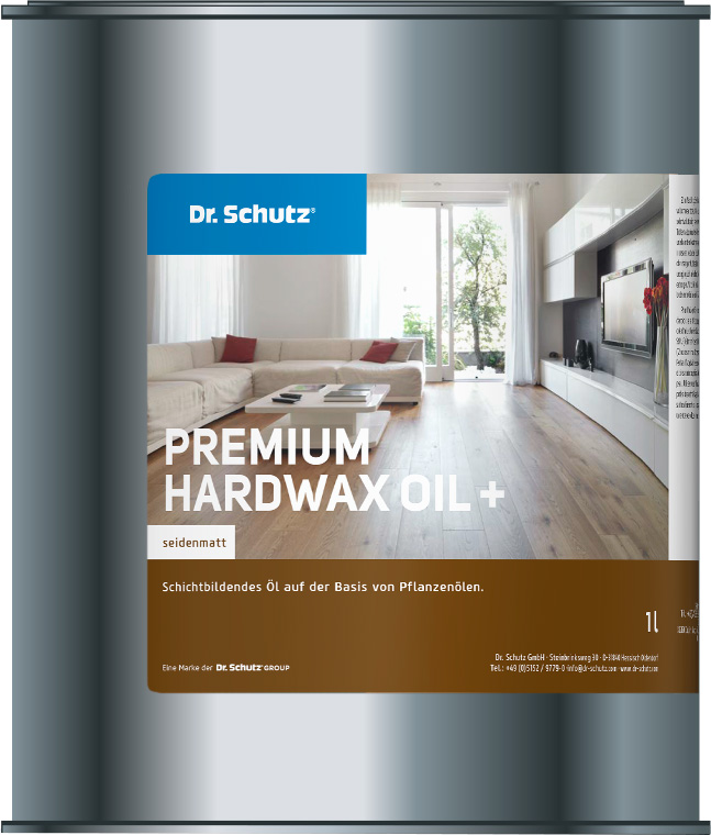 Масло Hardwax Oil Dr.Schutz полуматовое для паркета