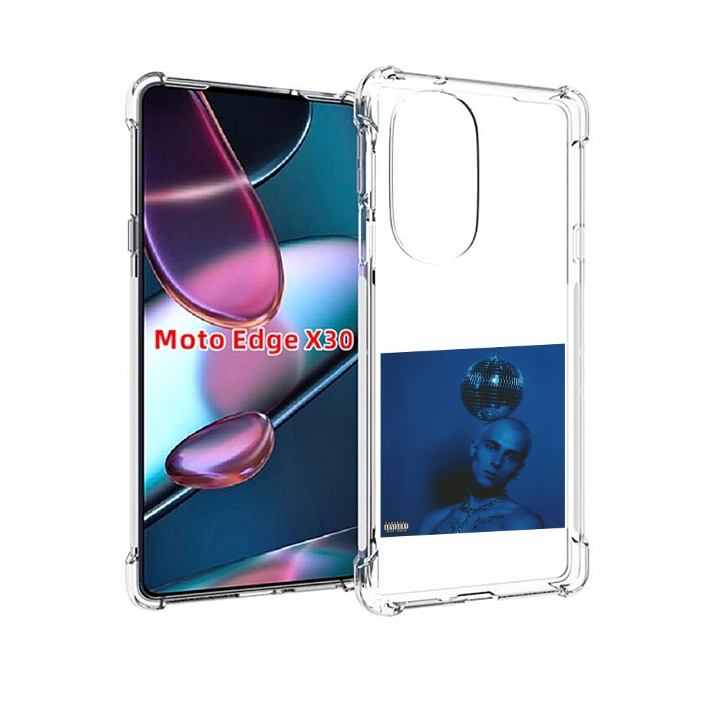 

Чехол MyPads Страха нет OFFMi для Motorola Moto Edge X30, Прозрачный, Tocco