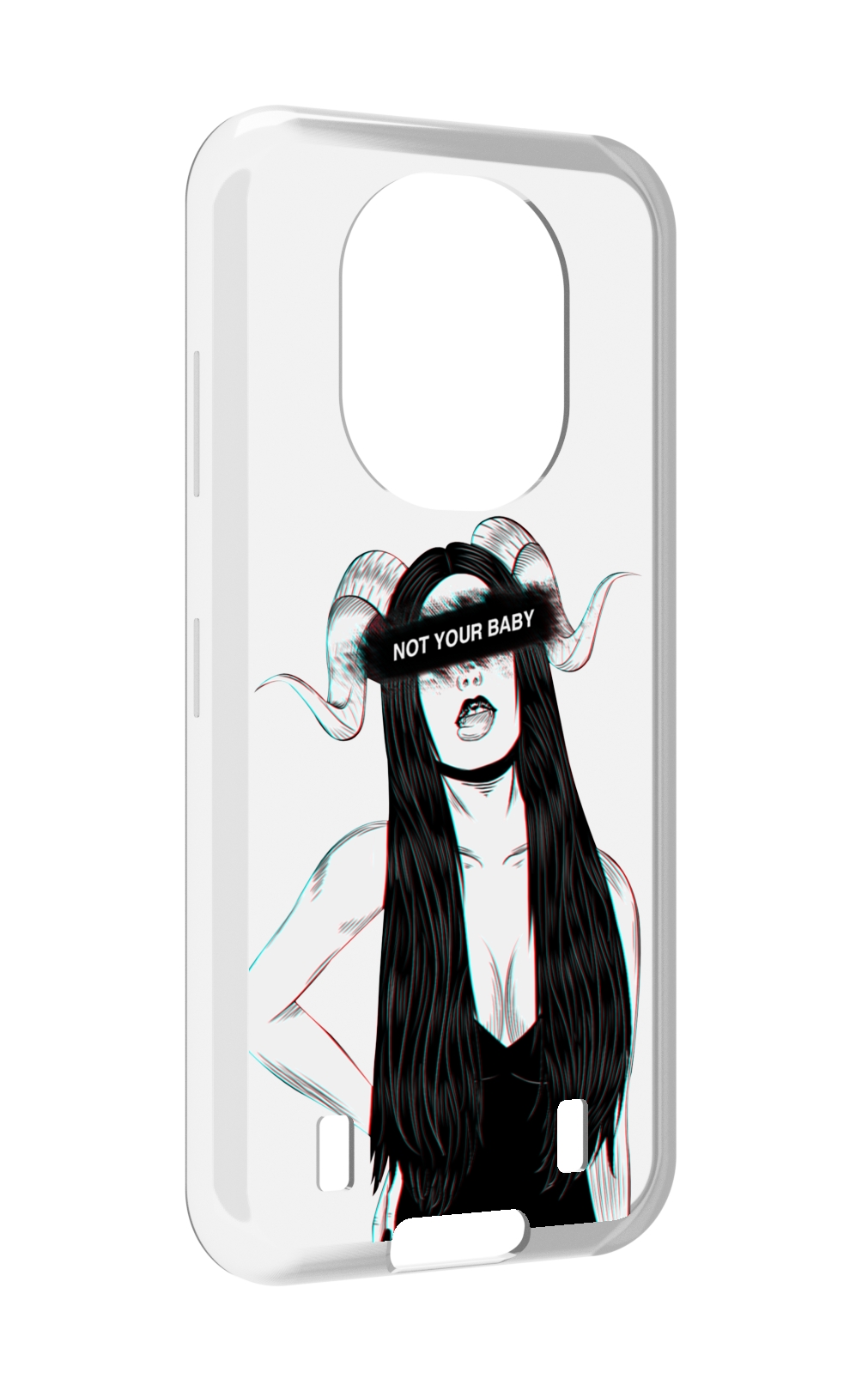 

Чехол MyPads not-your для Oukitel WP16, Прозрачный, Tocco