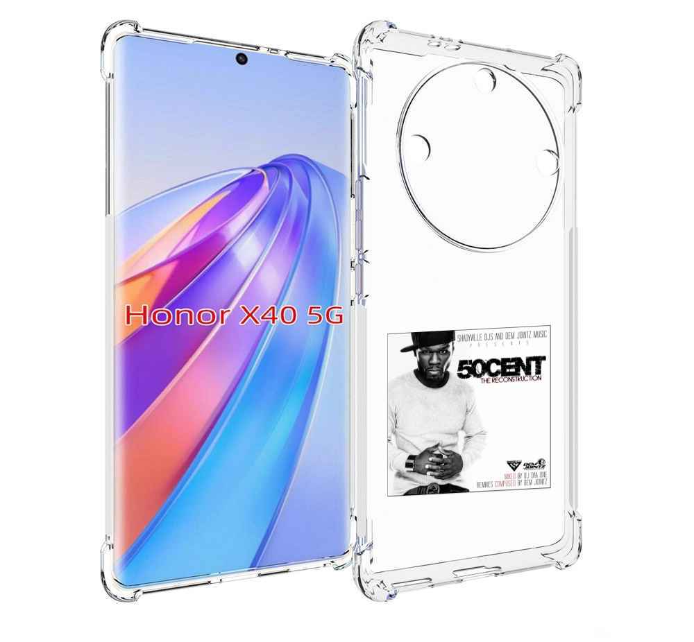 

Чехол MyPads 50 Cent - The Reconstruction для Honor X40, Прозрачный, Tocco