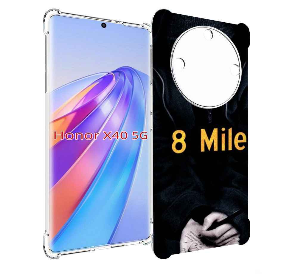 

Чехол MyPads 8 миля для Honor X40, Прозрачный, Tocco