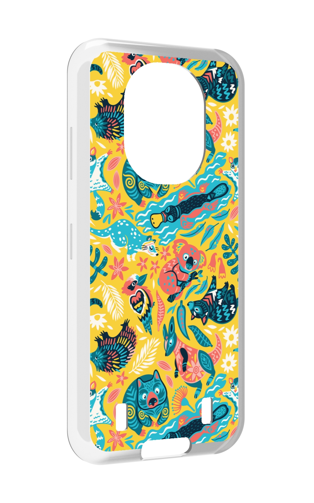 

Чехол MyPads seamless-pattern для Oukitel WP16, Прозрачный, Tocco