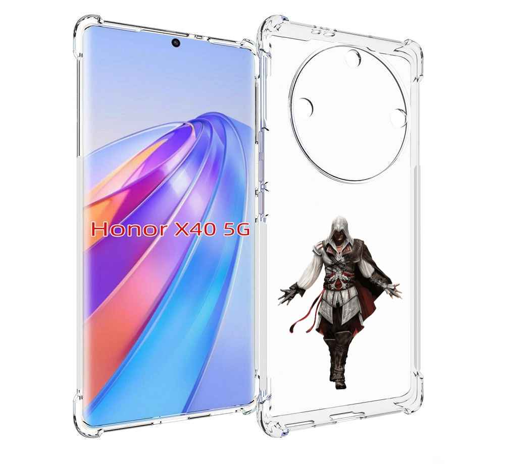 

Чехол MyPads Assassin's-Creed мужской для Honor X40, Прозрачный, Tocco