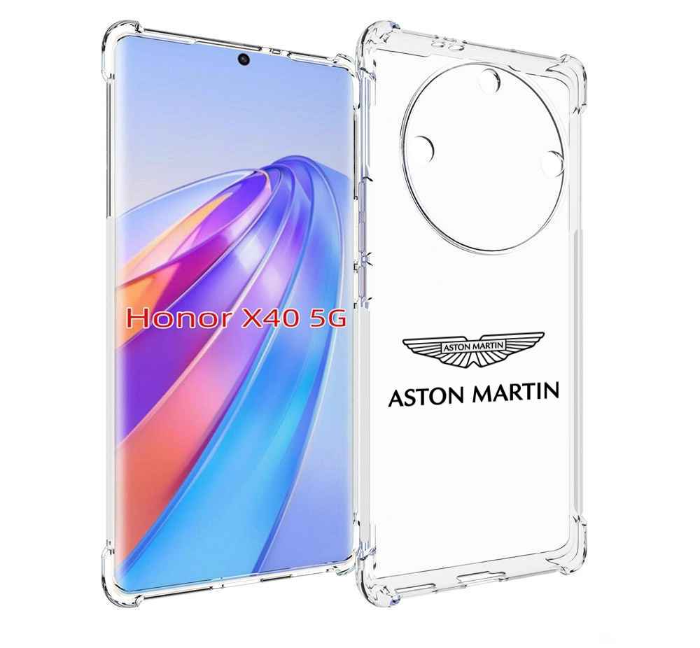 

Чехол MyPads Aston-Martin мужской для Honor X40, Прозрачный, Tocco