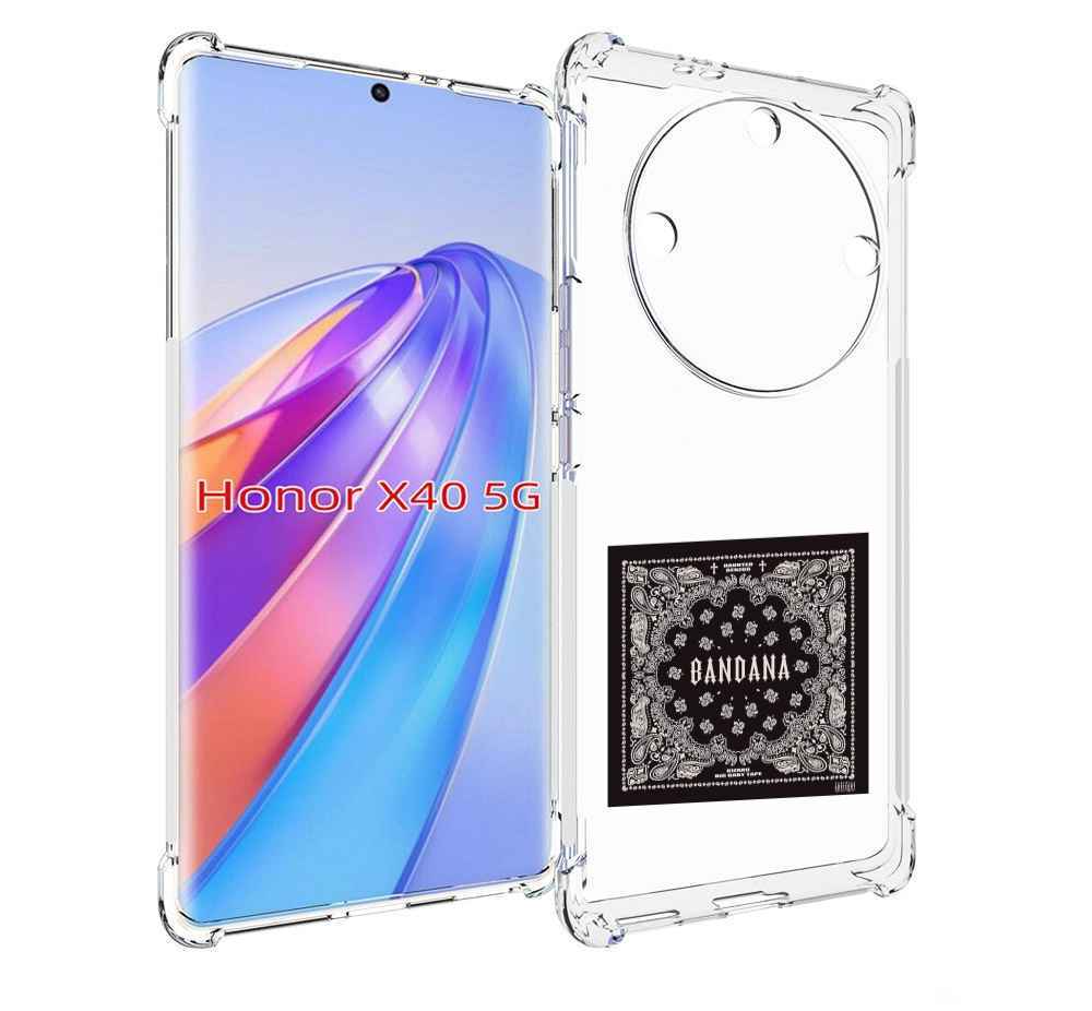 

Чехол MyPads Bandana I Big Baby Tape для Honor X40, Прозрачный, Tocco