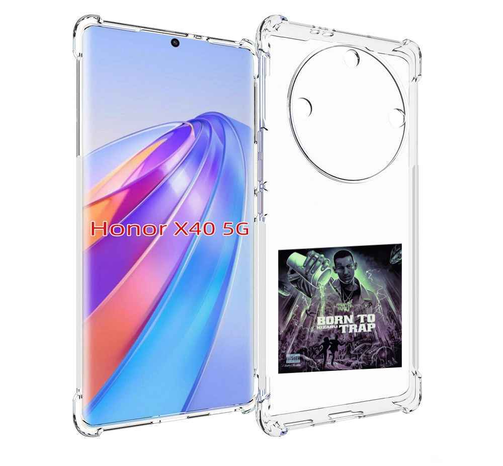 

Чехол MyPads Born to Trap Kizaru для Honor X40, Прозрачный, Tocco