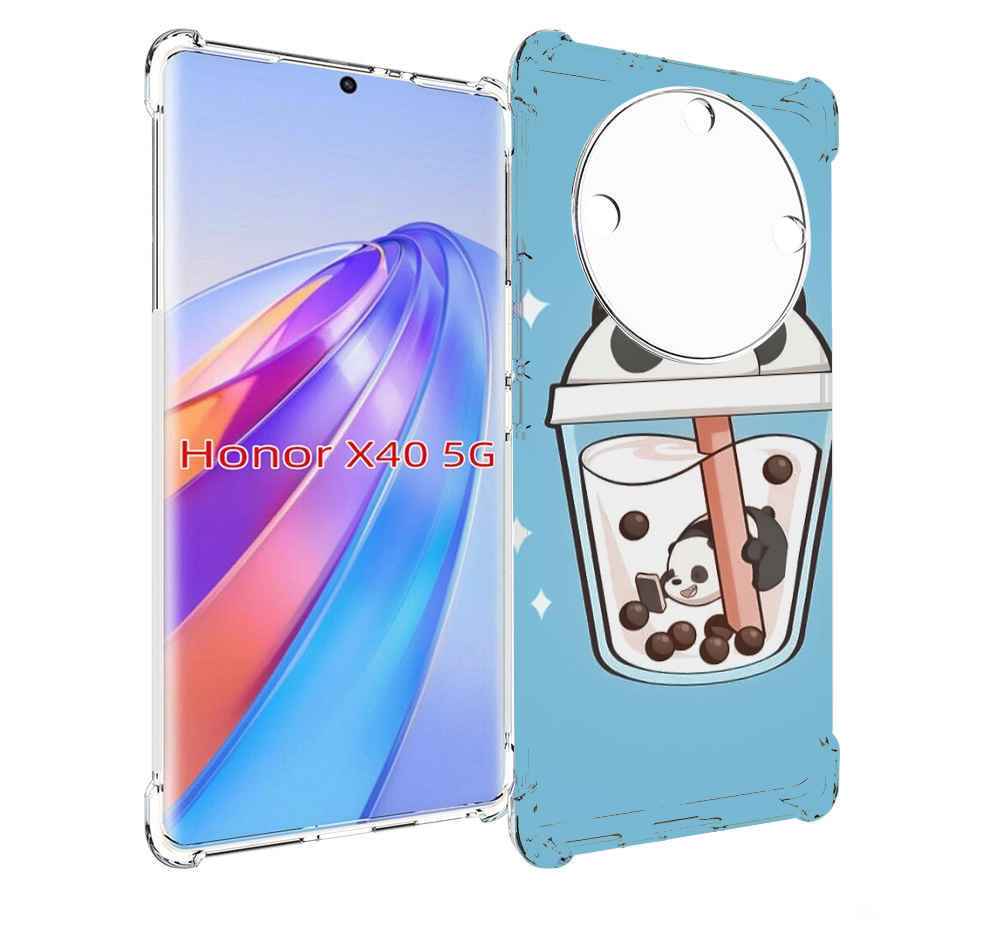 

Чехол MyPads Bubble tea для Honor X40, Прозрачный, Tocco