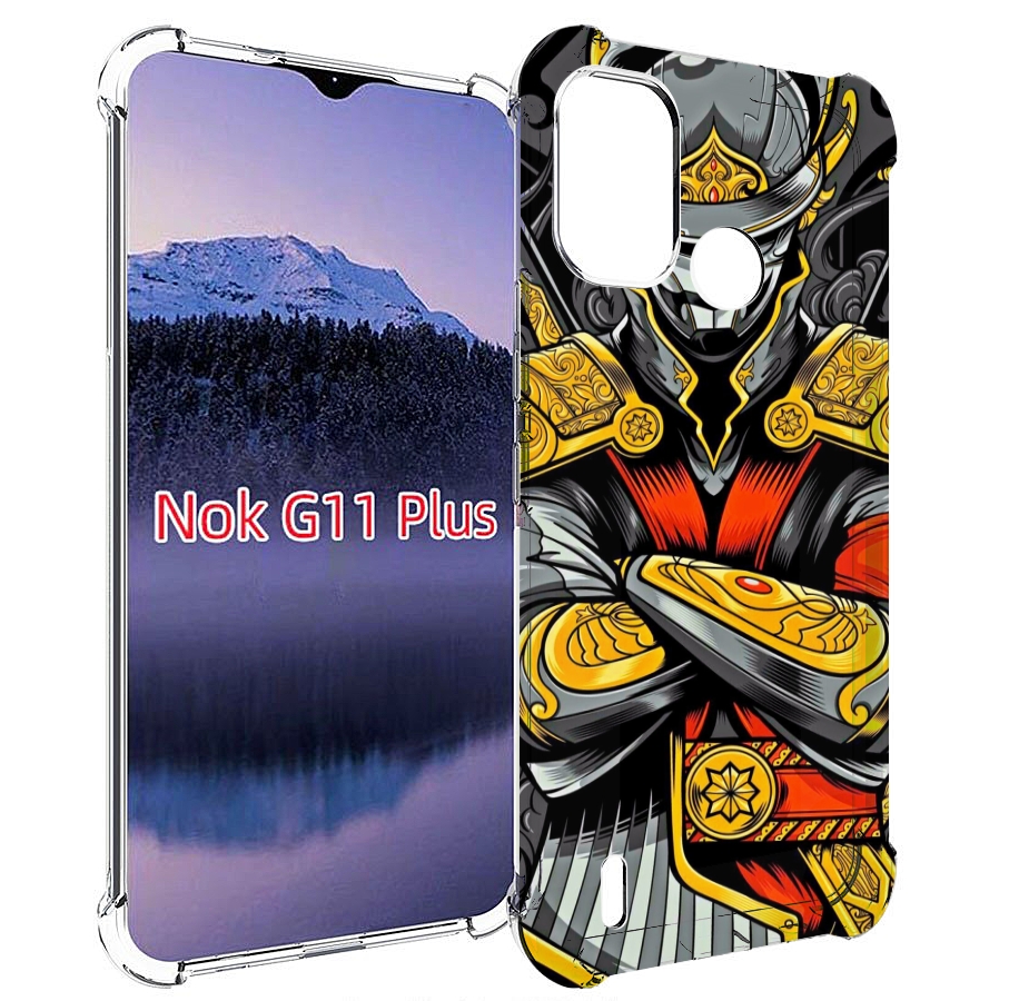 

Чехол MyPads самурай для Nokia G11 Plus, Прозрачный, Tocco