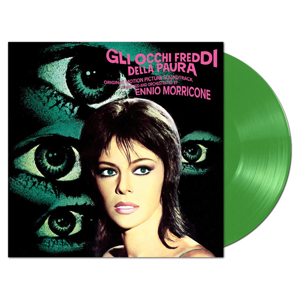 OST Gli Occhi Freddi Della Paura Ennio Morricone Green, Rsd, Limited (LP)