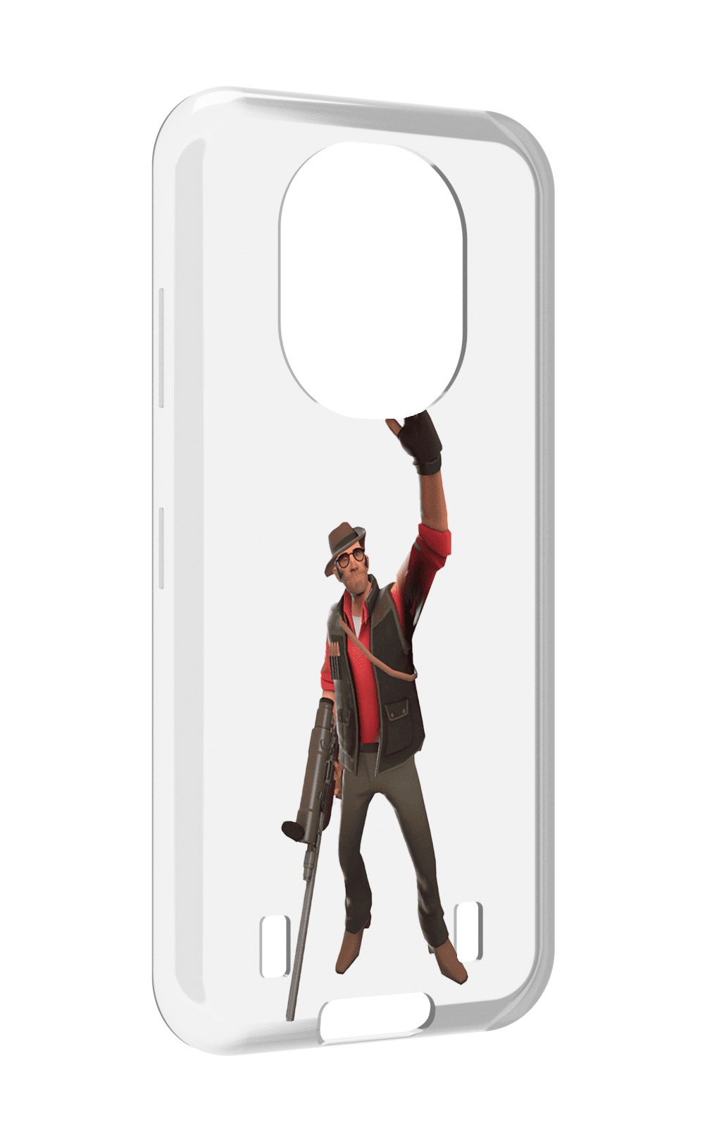 

Чехол MyPads team-fortress-2 для Oukitel WP16, Прозрачный, Tocco