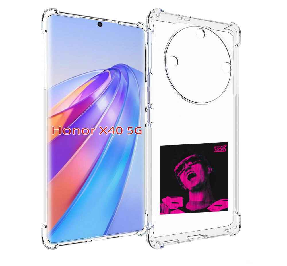 

Чехол MyPads Digital Fantazy GONE для Honor X40, Прозрачный, Tocco