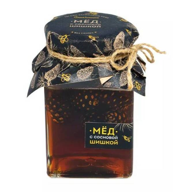 

Мед Cedar Immuno с сосновой шишкой 250 г