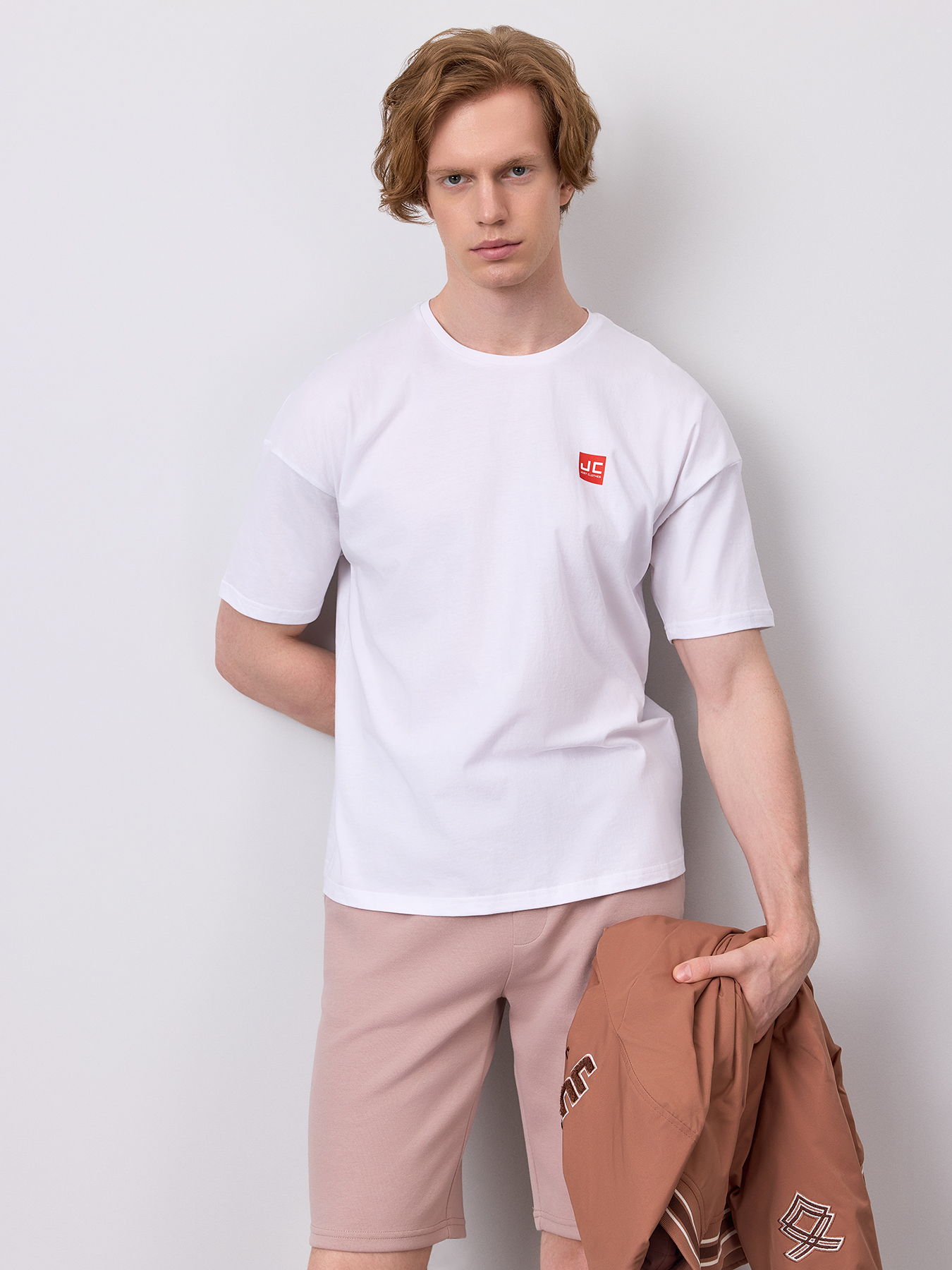 

Футболка мужская Just Clothes 000000450 белая 54 RU, Белый, 000000450