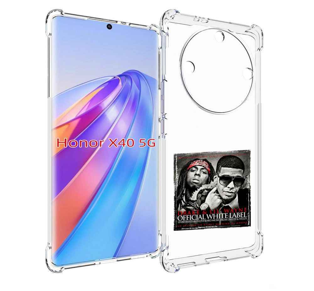 

Чехол MyPads Drake - Official White Label для Honor X40, Прозрачный, Tocco