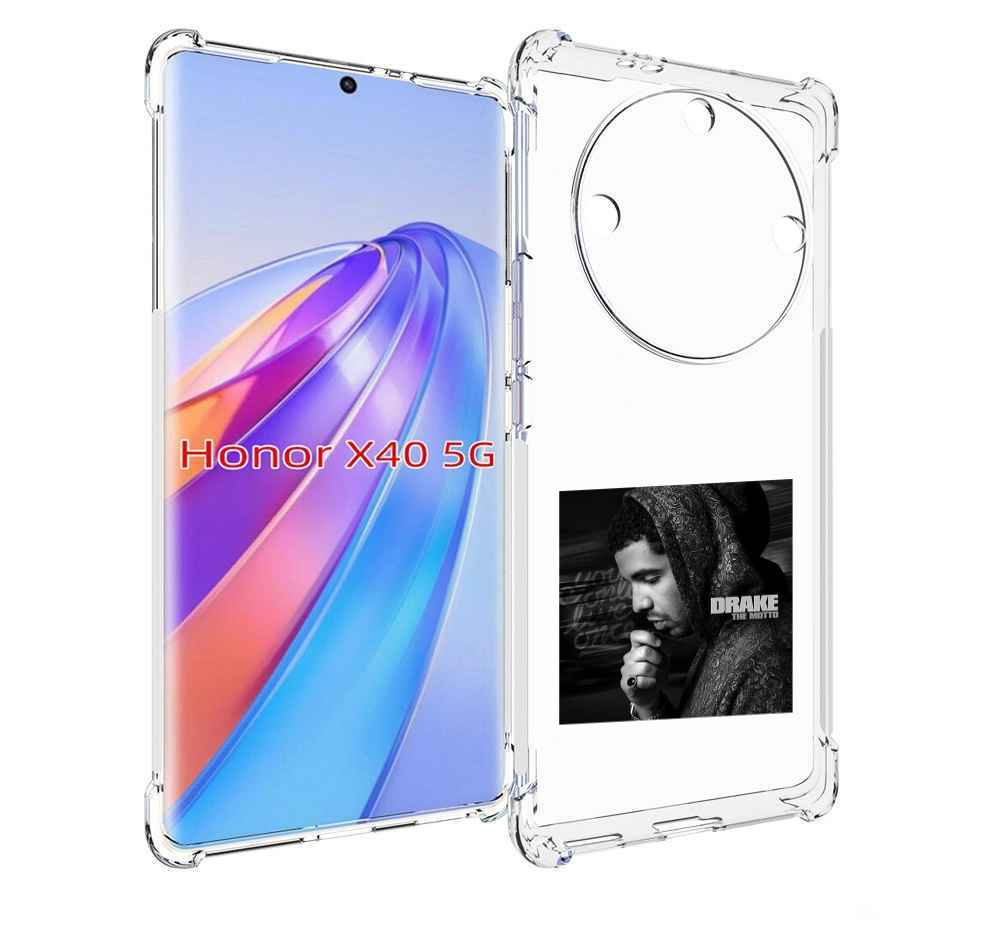 

Чехол MyPads Drake - The Motto для Honor X40, Прозрачный, Tocco