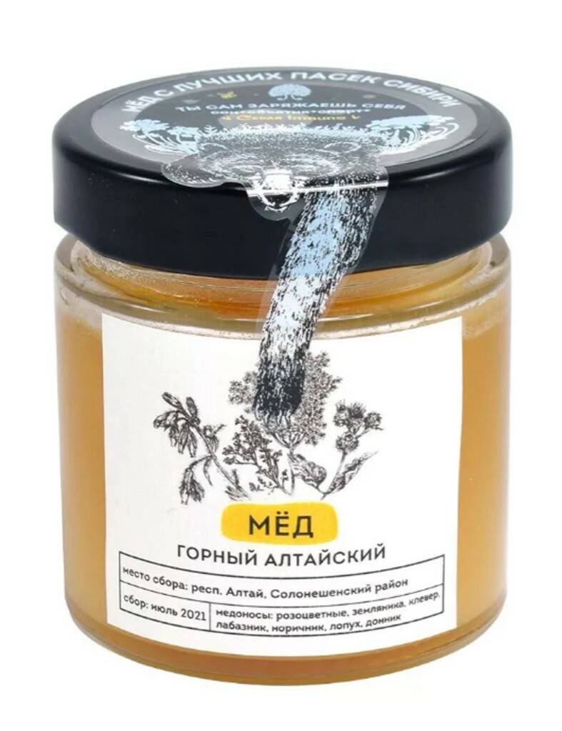 

Мед Cedar Immuno горный алтайский 200 г