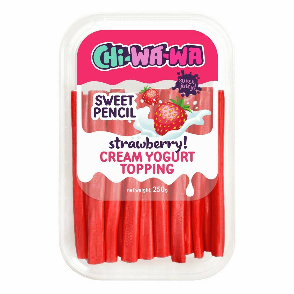 

Мармелад Chi-wa-wa Карандаш клубника жевательный 250 г