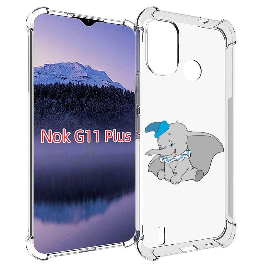 

Чехол MyPads слоненок-с-большими-ушками для Nokia G11 Plus, Прозрачный, Tocco