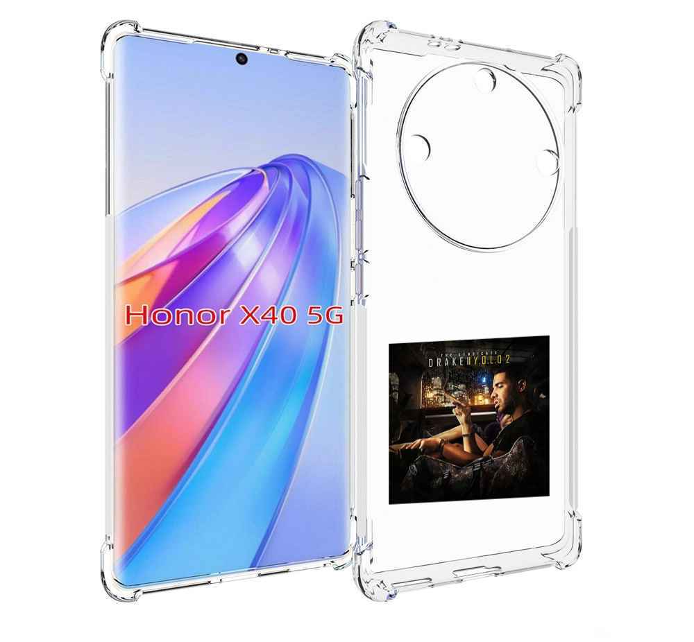 

Чехол MyPads Drake - You Only Live Once 2 для Honor X40, Прозрачный, Tocco