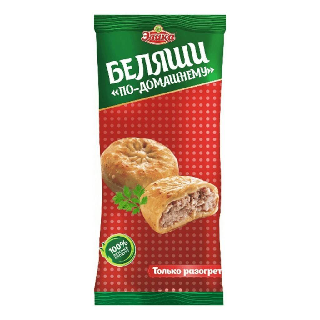 

Беляш Элика По-домашнему замороженный 140 г