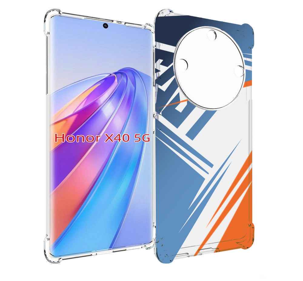 

Чехол MyPads Fast для Honor X40, Прозрачный, Tocco