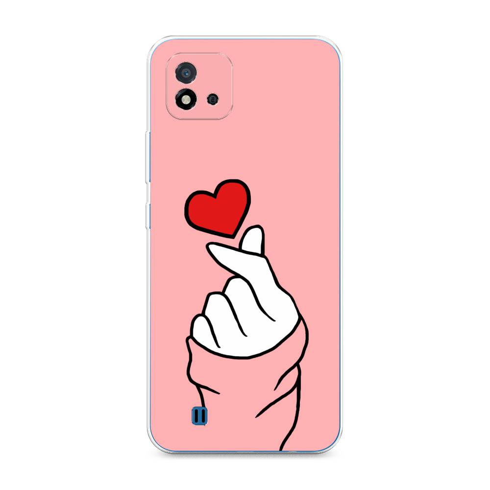 

Чехол Awog на Realme C20 "Милое сердечко", Разноцветный, 254850-7