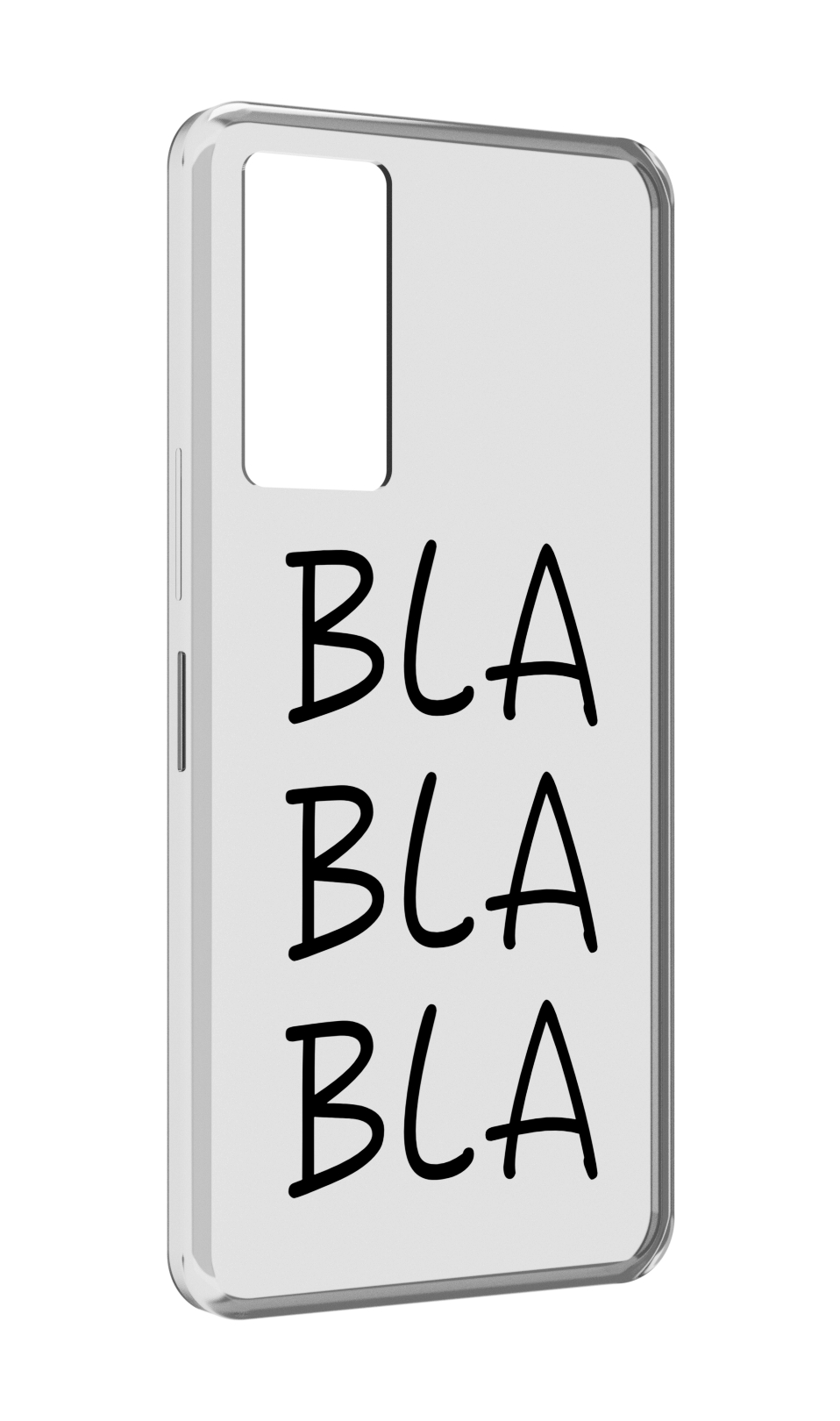 

Чехол MyPads Bla-Bla для Infinix Note 11, Прозрачный, Tocco