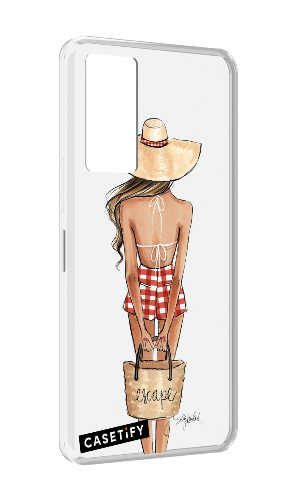 

Чехол MyPads CASETiFY женский для Infinix Note 11, Прозрачный, Tocco