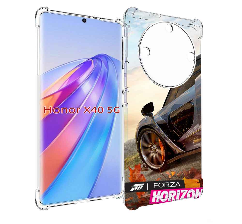 

Чехол MyPads Forza Horizon 4 для Honor X40, Прозрачный, Tocco