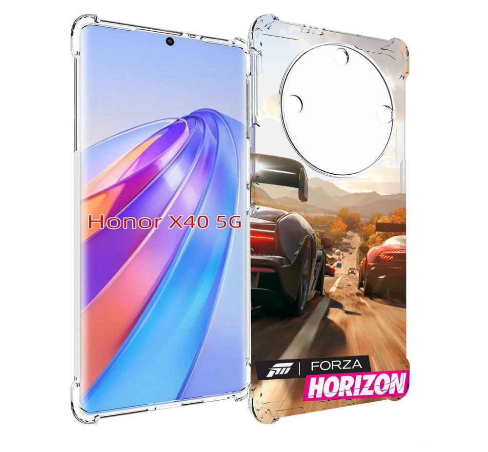 

Чехол MyPads Forza Horizon для Honor X40, Прозрачный, Tocco