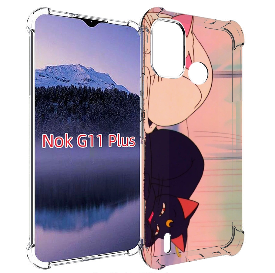 

Чехол MyPads спящие коты для Nokia G11 Plus, Прозрачный, Tocco
