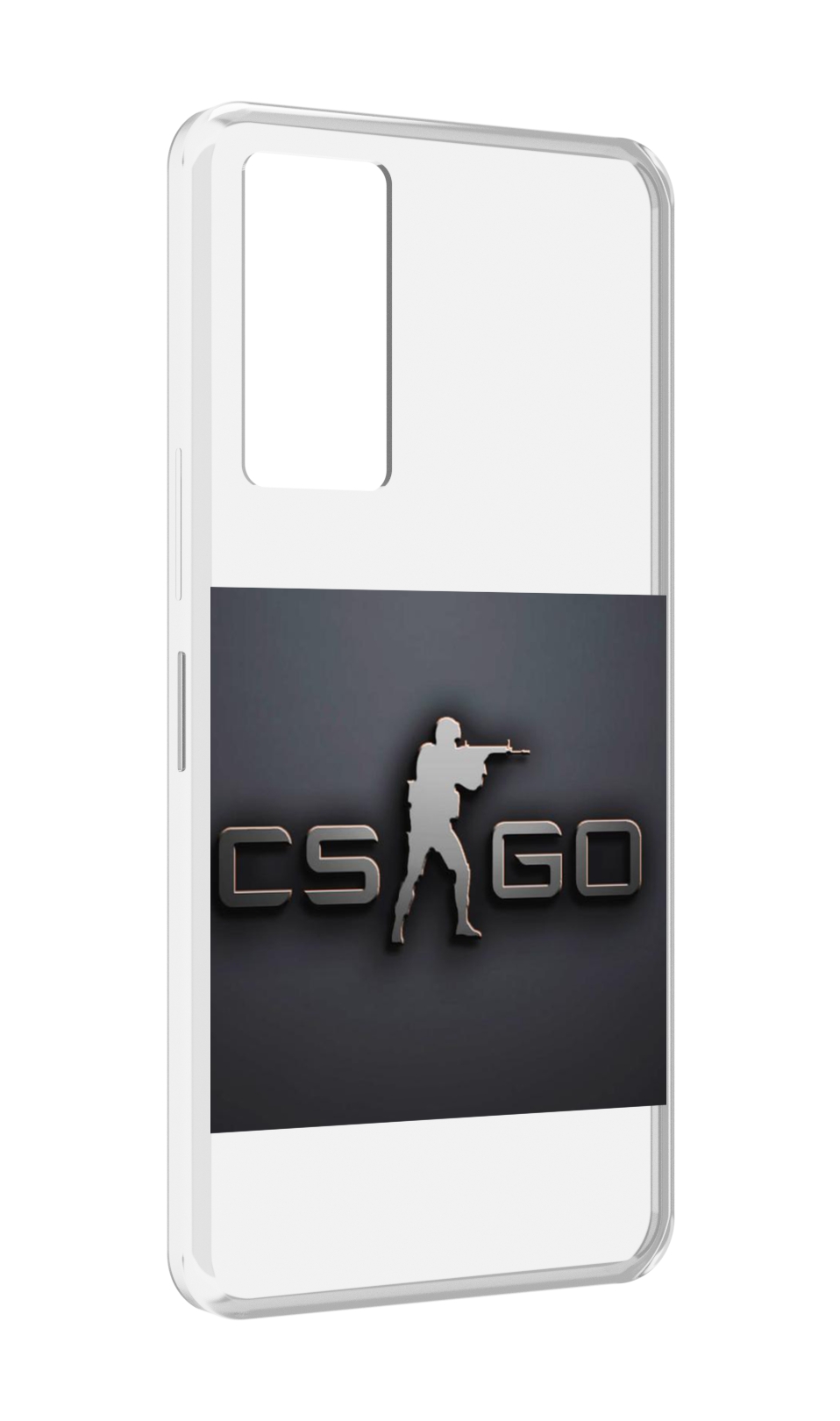 

Чехол MyPads CS go логотип мужской для Infinix Note 11, Прозрачный, Tocco