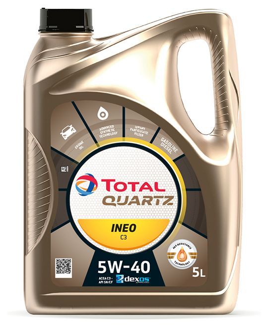 

Моторное масло Total Quartz Ineo C3 5W40, 5л, Quartz Ineo C3