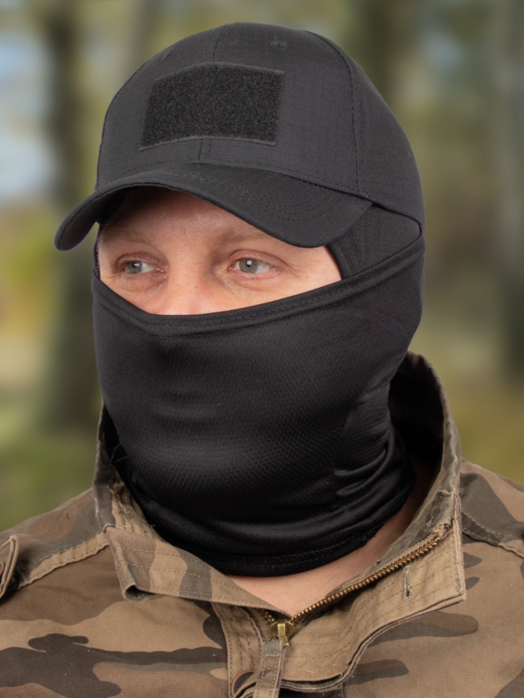 

Комплект бейсболка и снуд мужской Kamukamu 751471 черный, р.57-60, 751471