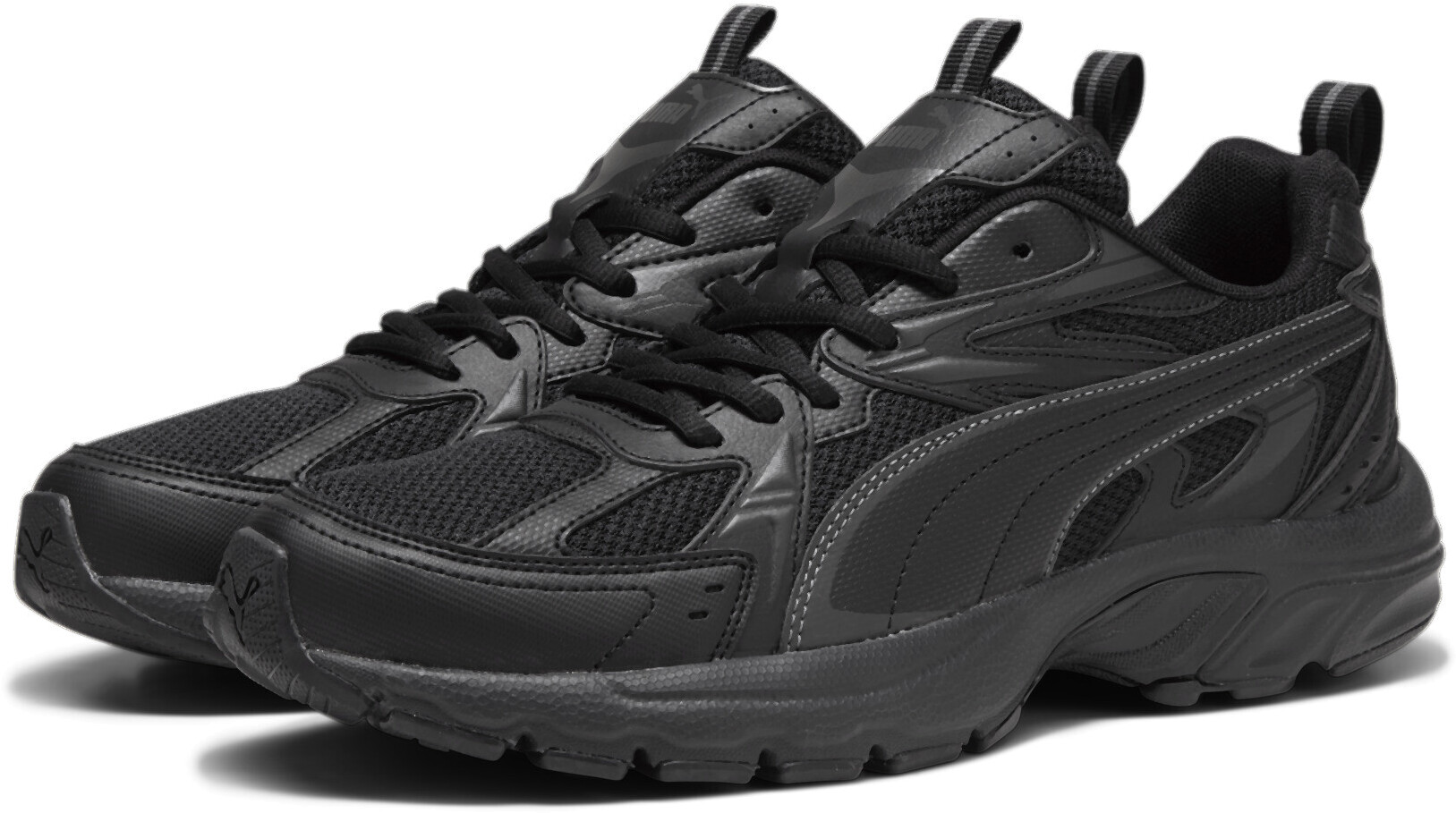 

Кроссовки унисекс PUMA Milenio Tech черные 9.5 UK, Черный, Milenio Tech