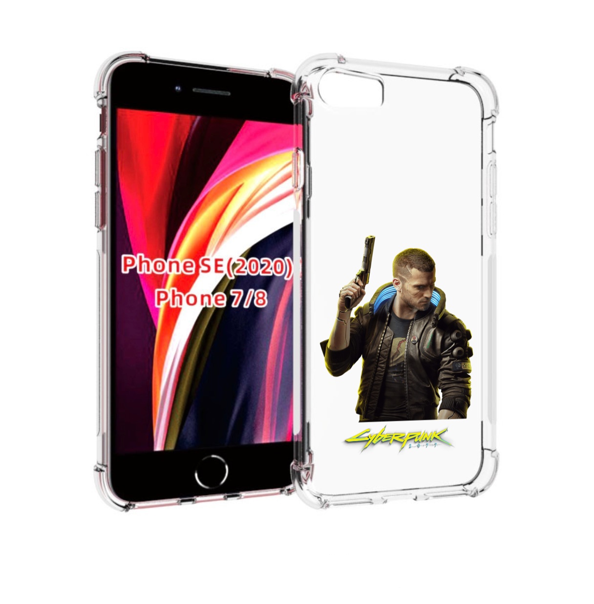 

Чехол MyPads Cyberpunk-2077 для iPhone 7 4.7 / iPhone 8 / iPhone SE 2 (2020), Прозрачный, Tocco