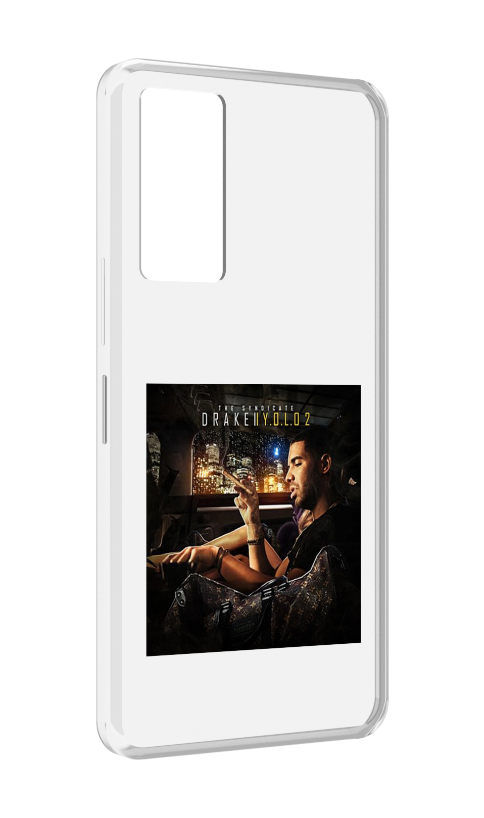 

Чехол MyPads Drake - You Only Live Once 2 для Infinix Note 11, Прозрачный, Tocco